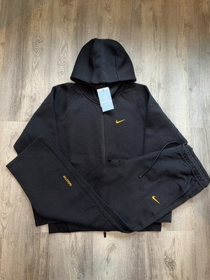 Nike x NOCTA Tech Fleece Hoodie & Pants Set Black Size XL-Free Shipping!