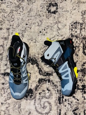 Salomon X Ultra 04 Mid Gore-Tex Mens Size 12.5 416246 Gray Winter Hiking Shoes