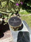 Beautiful Waterford Hurricane Candle Holder, Solid Brass Base — photo 4