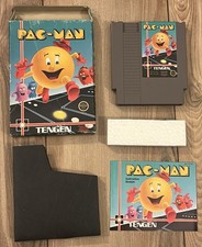 Pac-Man (Nintendo NES, 1990) Tengen CIB Complete Tested Works