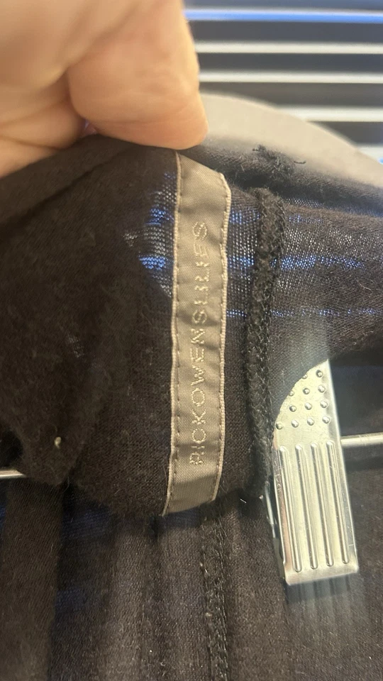 Vestido midi de lana manga larga Rick Owens Lilies talla aprox. Lirios M/L nuevos con etiquetas Foto 4 de 4