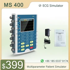 Multiparameter Patient Simulator ECG Simulator Optional IBP and Tepm Cable