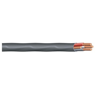 SOUTHWIRE 63950032 Nonmetallic Building Cable,6 AWG,Coil 55CX35