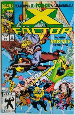 Marvel Comics X-Factor #77 VF+ 8.5