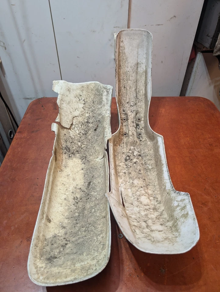 Guardabarros trasero de plástico Yamaha YZ 250 YZ 125 YZ 490 YZ 250WR 1986-1990 Foto 2 de 3