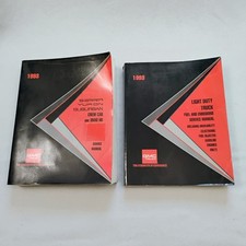 1993 Gmc Truck Manual Set Service X-9331 Fuel And Emissions X-9336