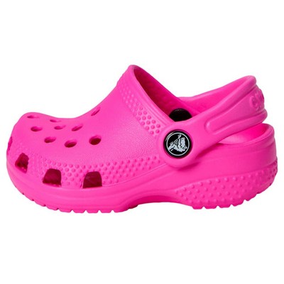 Crocs Classic Littles Clogs Pink Crush 11441-6TW Pre-School Size 2/3Y Medium