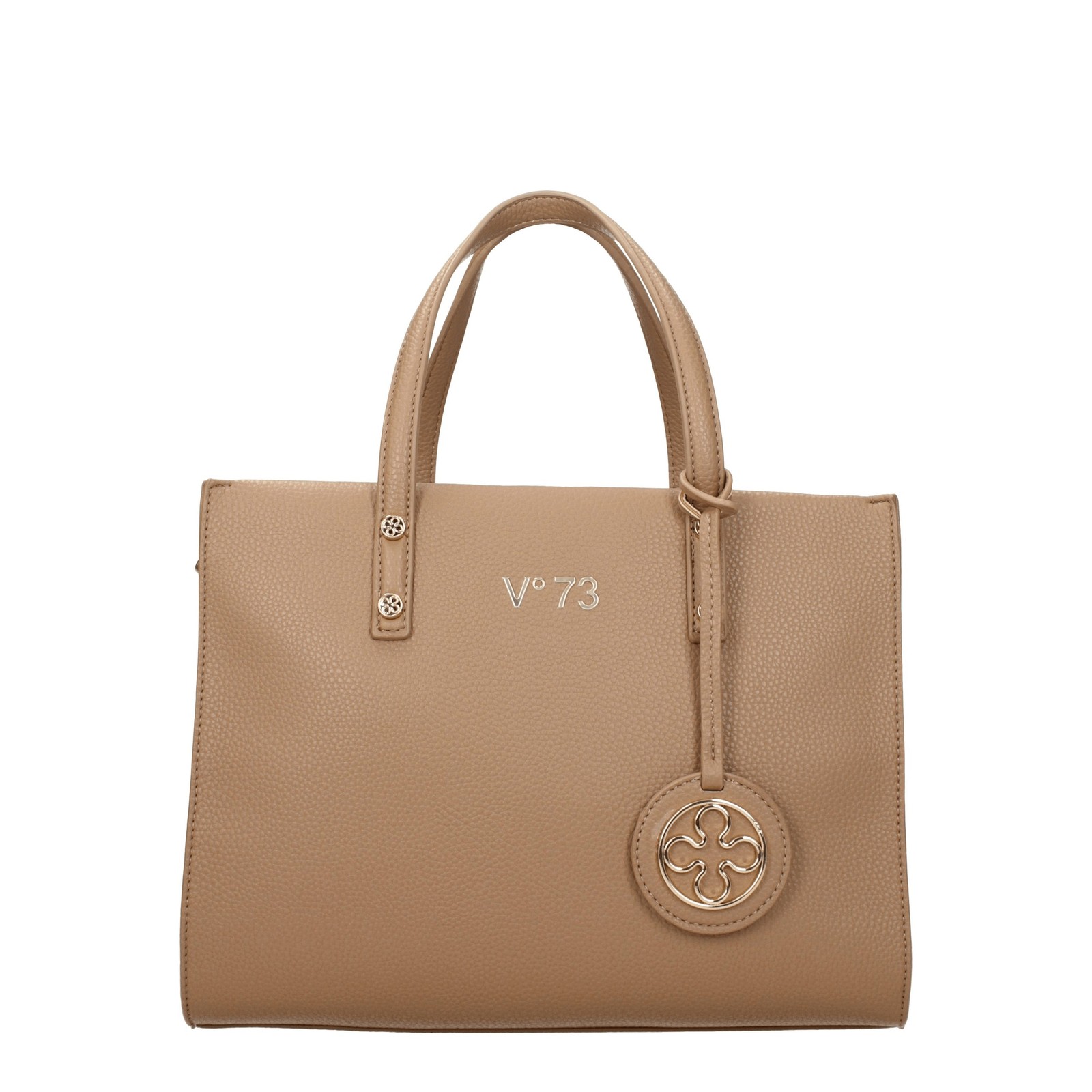 SAOLA V°73 Borse a Mano Donna Eco Pelle Beige Naturale