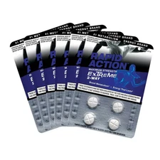 Rapid Action Extreme 2-Way Energy Pills – Maximum Strength – 96 Pills (24 Packs)