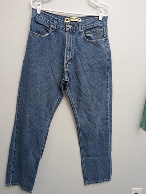X3 Harley Davidson Men's Jeans 33x34 Regular Wash Straight Leg