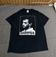 Vintage Rare Jeffrey Daumier Serial Killer Black Shirt