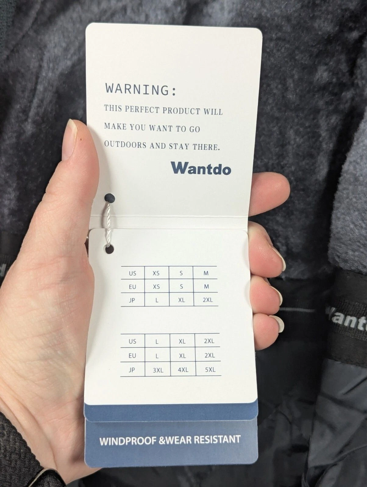 Wantdo - Waterproof - Winter Jacket - Men's Coat - Color Black - Size M - product detail image 10