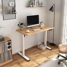 Flexispot Electric Standing Desk 120x60cm Height Adjustable White  Marple New