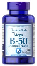 Puritan's Pride Vitamin B-50 Complex - 100 Capsules