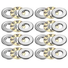 8 St&uuml;ck F6-14M Axiallager 6x14x5mm f&uuml;r Chrome Steel, einseitig