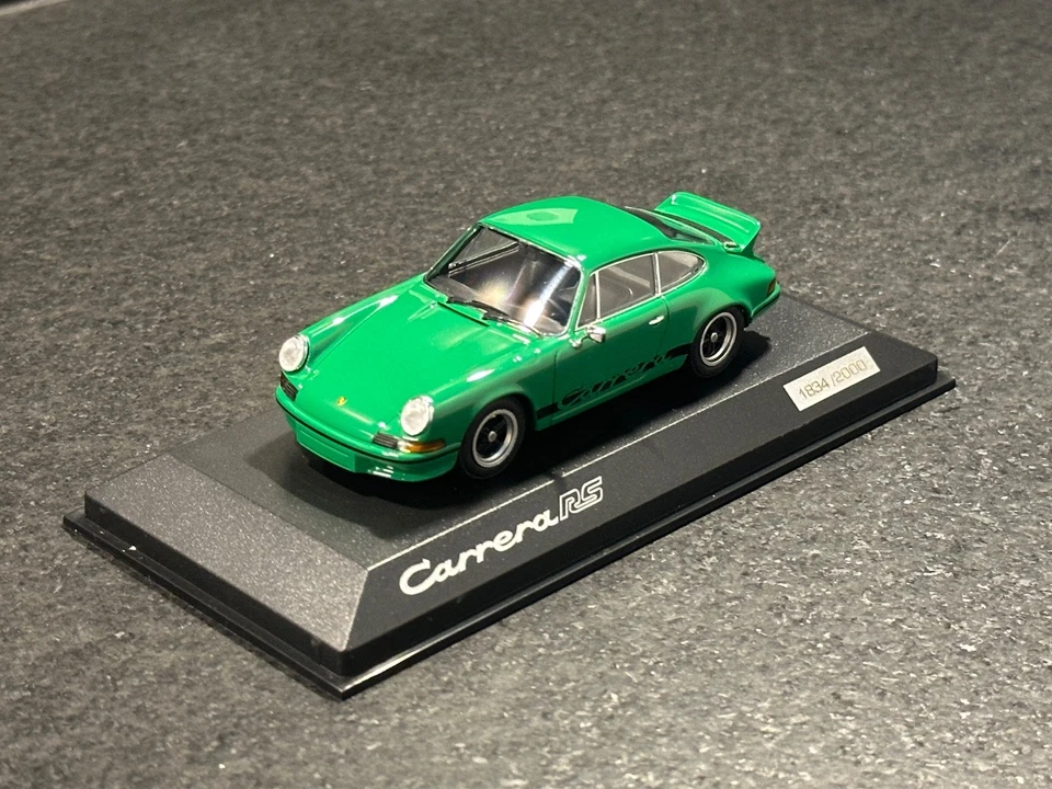 Porsche 911 Carrera RS / 2.7 RS de 1973 - Vert (WAP0201300C) - Minichamps - 1/43 - Photo 1/4