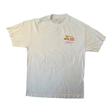 Vintage In-N-Out Burger California Car Graphic T-Shirt Size L