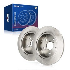 KAX 11.06in Rear Disc Brake Rotors Pair Replacement for Toyota RAV4 2006-2012...