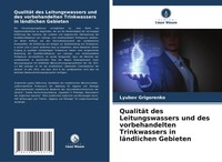 QualitäT Des Leitungswassers Und Des Vorbehandelten Trinkwassers In...