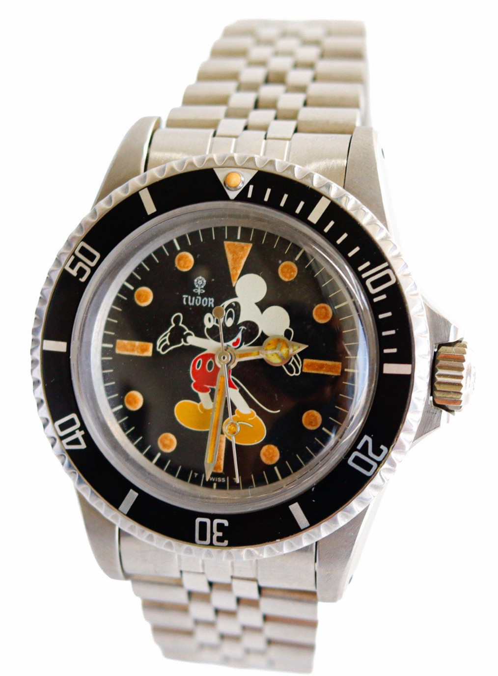 Vintage Tudor by Rolex Submariner Ref. 7016/0 Mickey Mouse Dial Cal. 2483 Auto