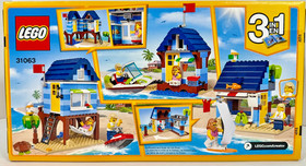 LEGO (31063) Creator 3-in-1: Beachside Vacation - New Sealed Retired Beach Surf