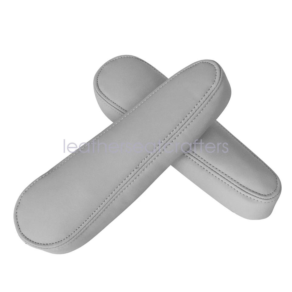 2004 2005 2006 2007 2008 2009 2010 Para Infiniti QX56 REPOSABRAZOS Cubierta Tapa Gris Foto 2 de 4