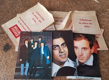 Lot Photo collection Idoles. Publicité pâtes MILLIAT FRERES. Objet Publicitaire.