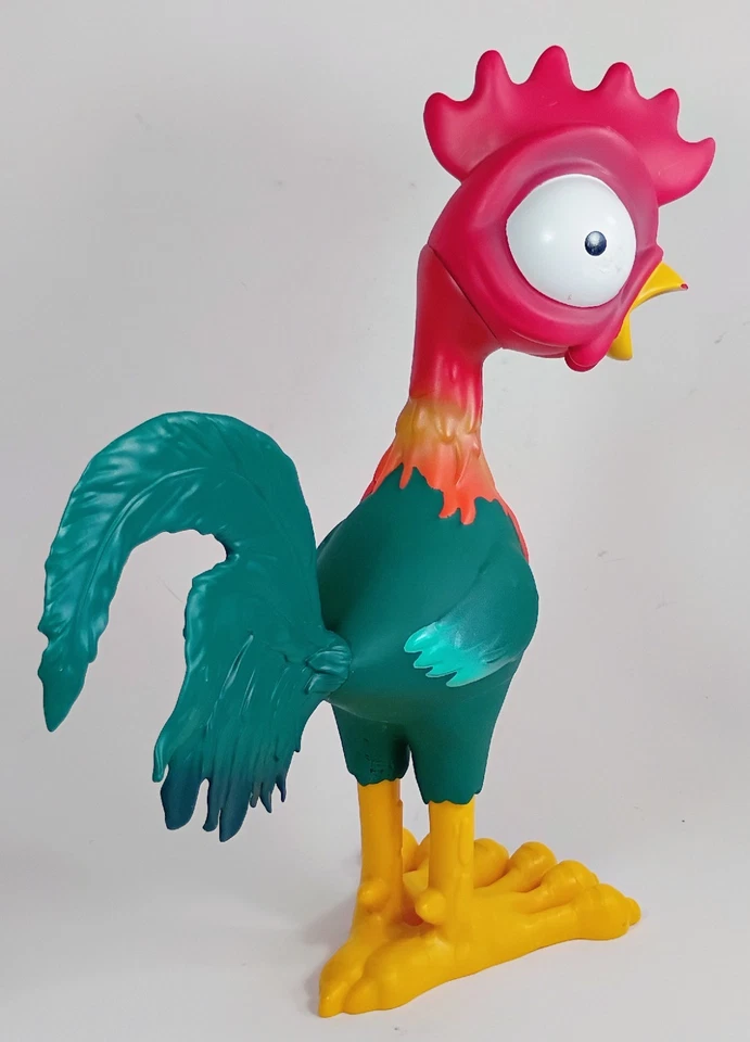 Disney MOANA, Squeeze Screams, gallo de pollo de vinilo de goma Squeak's. Foto 4 de 4