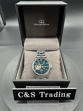 ORIENT RE-AT0002E AUTOMATIC Self-Winding ORIENT STAR Green Dial Watch