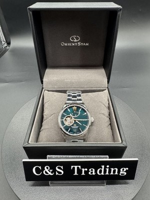 ORIENT RE-AT0002E AUTOMATIC Self-Winding ORIENT STAR Green Dial Watch