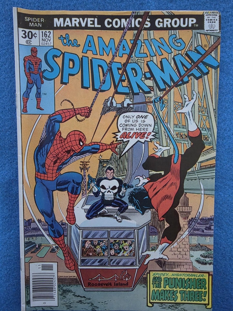 Amazing Spider-Man Nov 1976 #162 1ST APPEARANCE JIGSAW PUNISHER