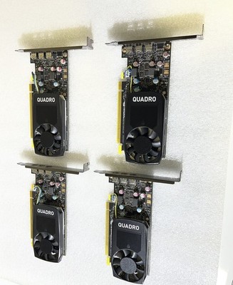 LOT OF 4 - HP/Nvidia Quadro P400 2GB GDDR5 Graphics Card. HP 919985-002.