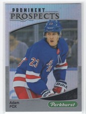 #PP-14 2019-20 Parkhurst Prominent Prospects Adam Fox New York Rangers