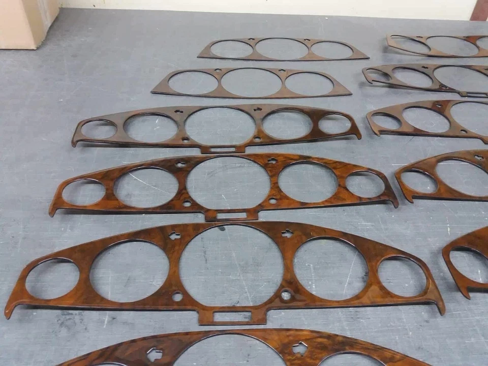 Cubierta velocímetro apta para W140 Mercedes Benz diseño nogal S600 S320 S500 300se Foto 3 de 4