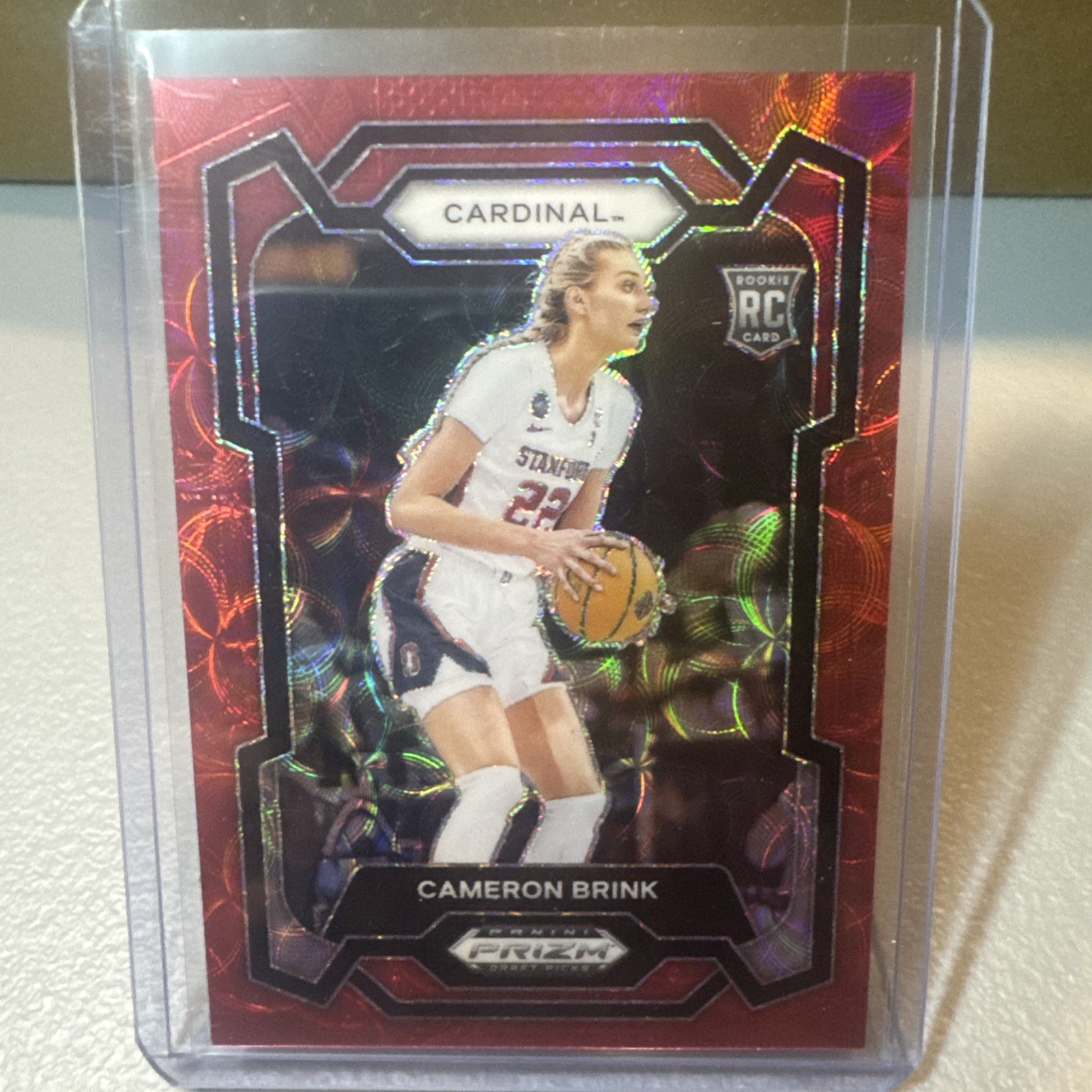 2024 Prizm Draft Picks CAMERON BRINK #89 Red Scope Prizm /88 (RC) Color Match