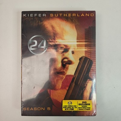BRAND NEW FACTORY SEALED 24 The Complete fifth Season 5 Kiefer Sutherland Fox TV