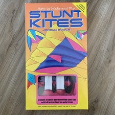 How To Make and Fly Stunt Kites Kit Jeremy Boyce 2000 Parragon Publishing New
