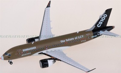for JC Wings for Bombardier CS100 C-GWYD the future of LCY 1:400 plane Pre-built