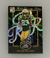 2025 Donruss Savion Williams RC RATED ROOKIE RETRO #7 Green Bay Packers Rookie