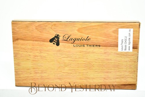 GENUINE LAGUIOLE by LOUIS THIERS TOUJOURS 3 PIECE CHEESE KNIFE SET MULTICOLOURED - Picture 6 of 7