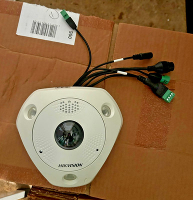 HIKVISION DS-2CD63C2F-IVS 2mm 12MP 360° FISHEYE IR NETZWERKKAMERA