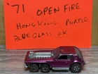 1971 Hot Wheels Redline OPEN FIRE Magenta Vintage Gremlin