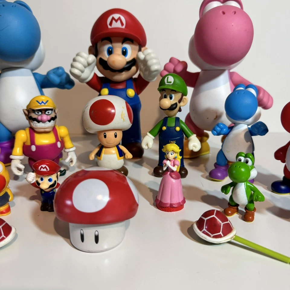 Nintendo Super Mario Figures Bulk Lot Bundle Licensed Official Toys - image 4 of 4
