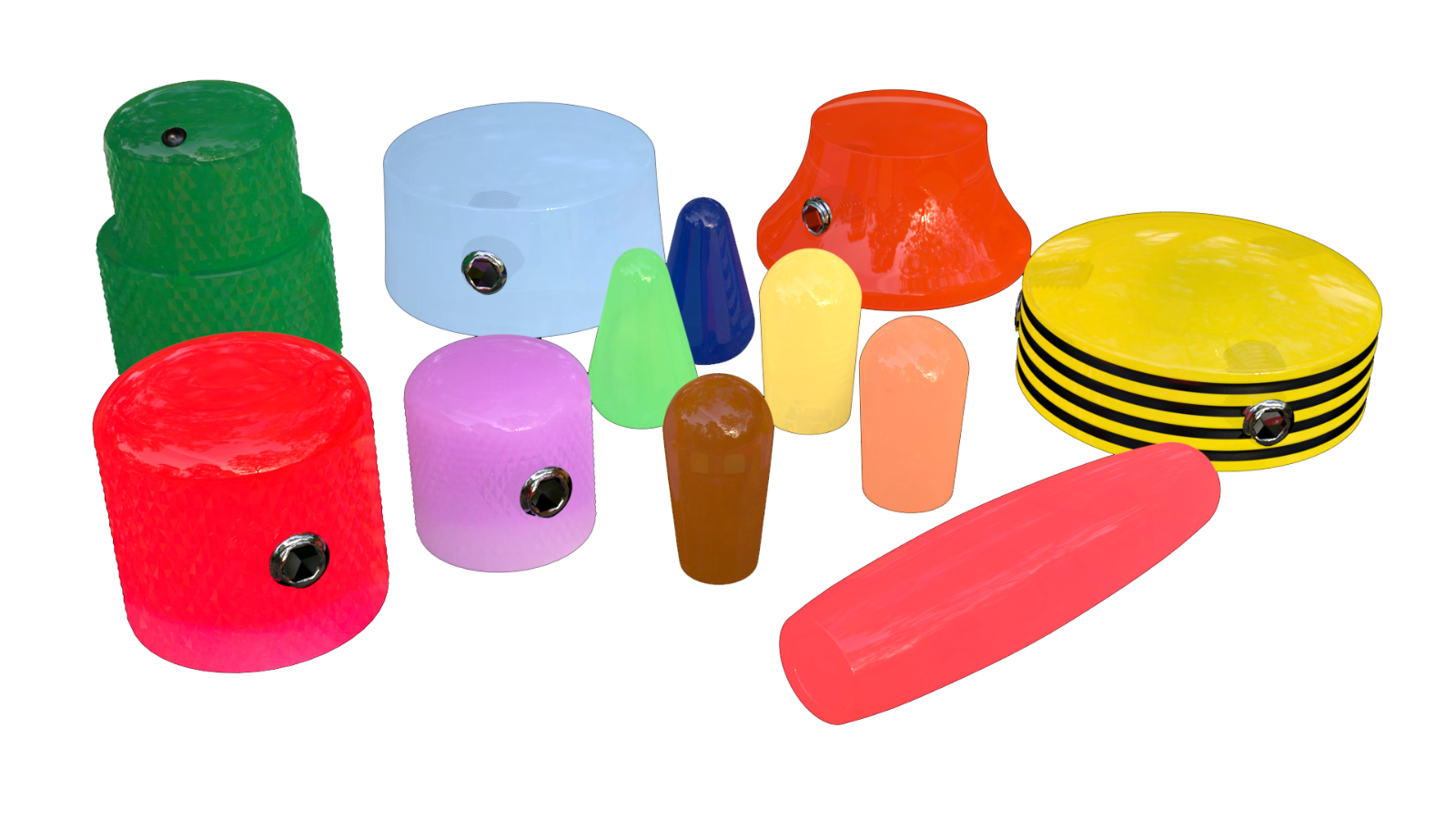 Xentric Guitars IGNITE GEN2 Series Resin Guitar Knobs & Switch Caps eBay