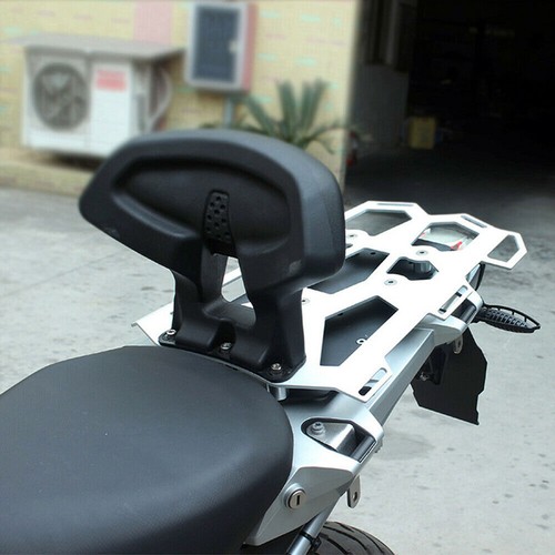 Respaldo Lazyback para BMW R1200GS LC/ADV, YAMAHA T-MAX 500/530 almohadilla trasera negra - Imagen 5 de 12