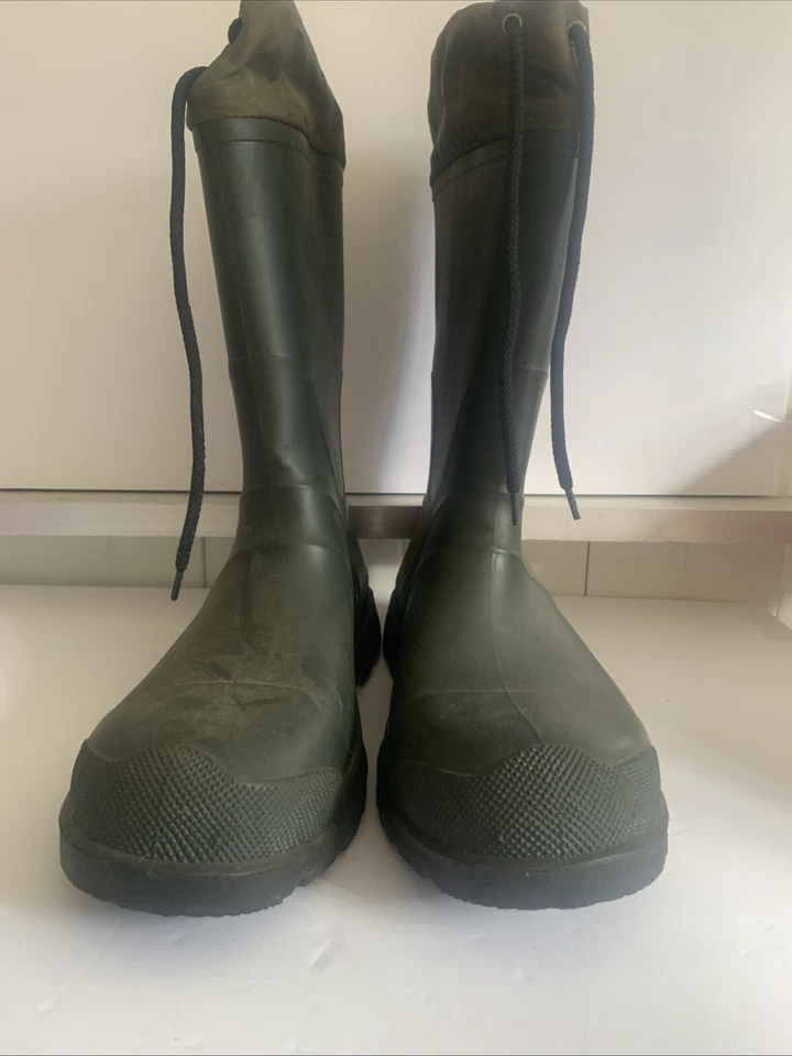 Insulated Waterproof Ozark Trail Winter Outdoorsmen Green  Boots Size 12 Heavy D - Image 2 of 4