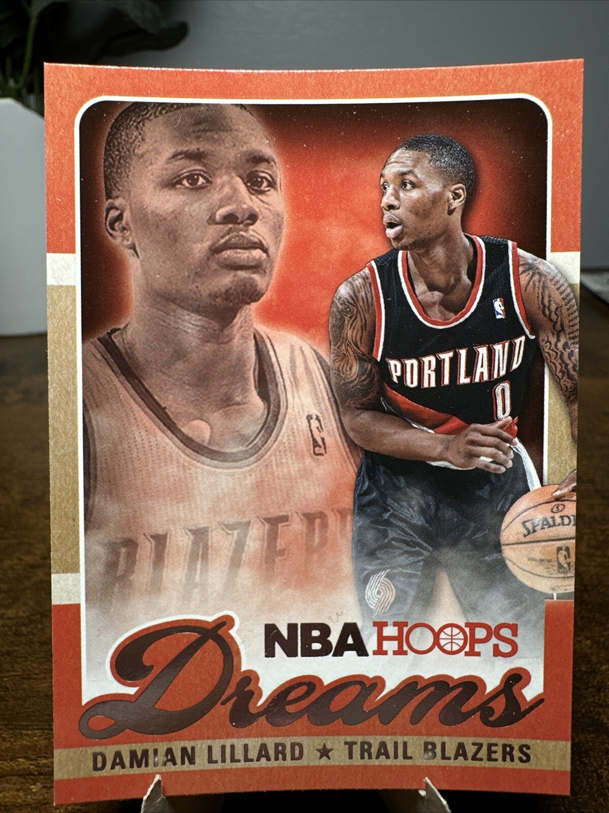 2013-14 Panini NBA Hoops Damian Lillard Dreams #23 Portland Trail Blazers
