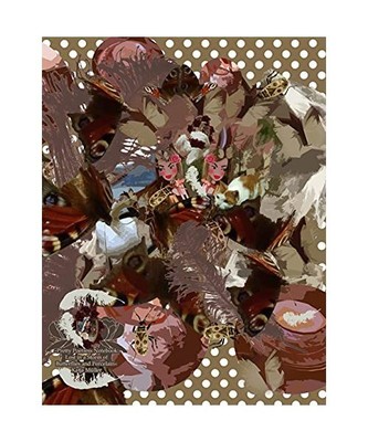 Pretty Poetress Notebook: Lost in a Storm of Butterflies and Porcelain: Maße/Me