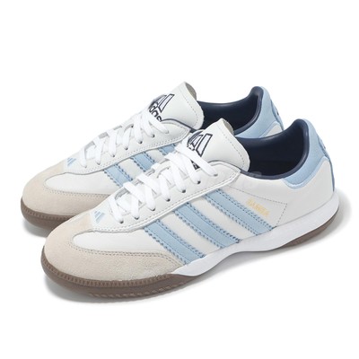 adidas Samba MN White Clear Sky Men Unisex Casual Lifestyle Shoes Sneaker JI3183