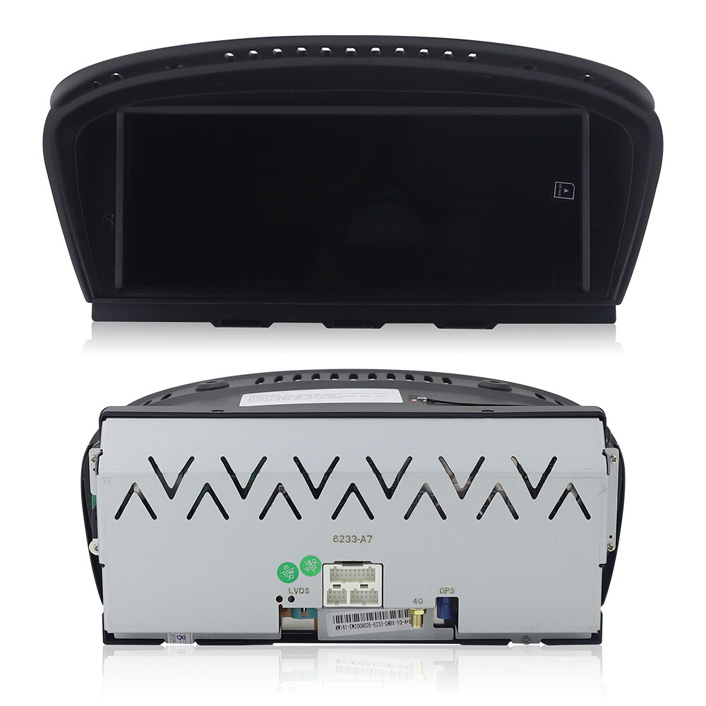 Android 11 Car GPS Nav Head Unit Wireless Carplay 4+64G For BMW 5